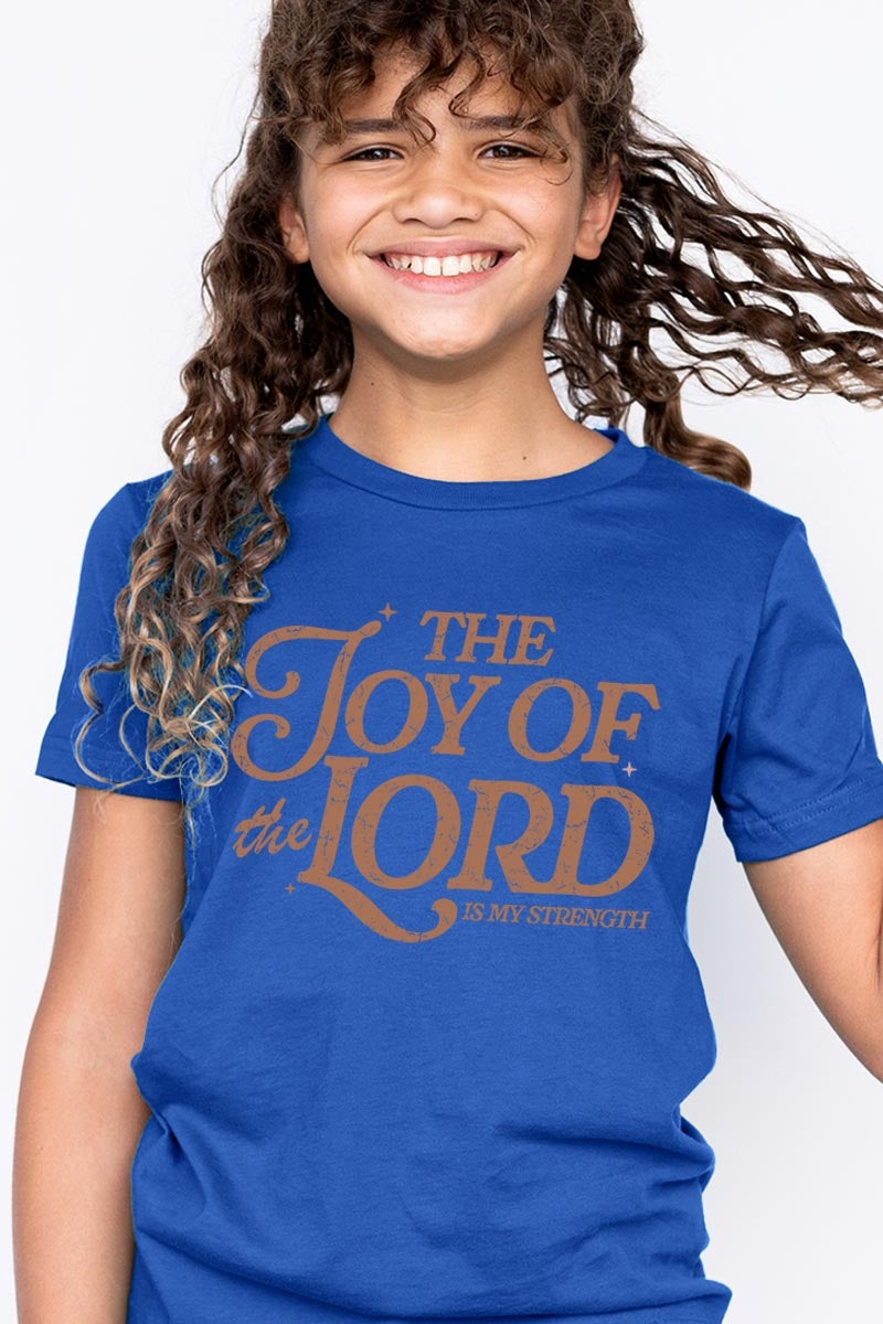 US3001Y-E3179Z Joy of the Lord Kids Graphic Tee $11