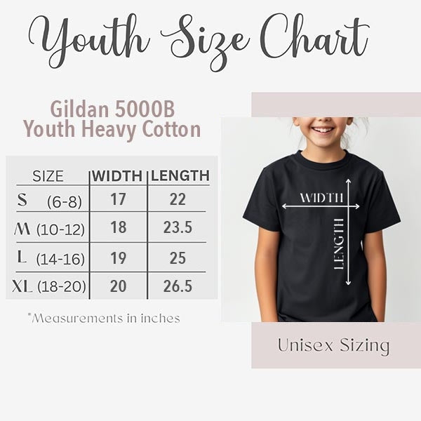 5000B-E3481Z USA Retro Kids Graphic Heavy Cotton Tee $8.5