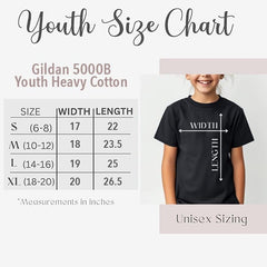 5000B-E3481Z USA Retro Kids Graphic Heavy Cotton Tee $8.5