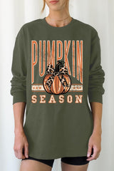 UL240P-E3145 Pumpkin Season Graphic Plus Long Sleeve Tee $17