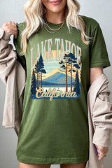 US3001-E3059 Lake Tahoe Graphic Tee $12.5