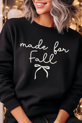 UL180-E3151 Made For Fall Graphic Sweatshirt $20