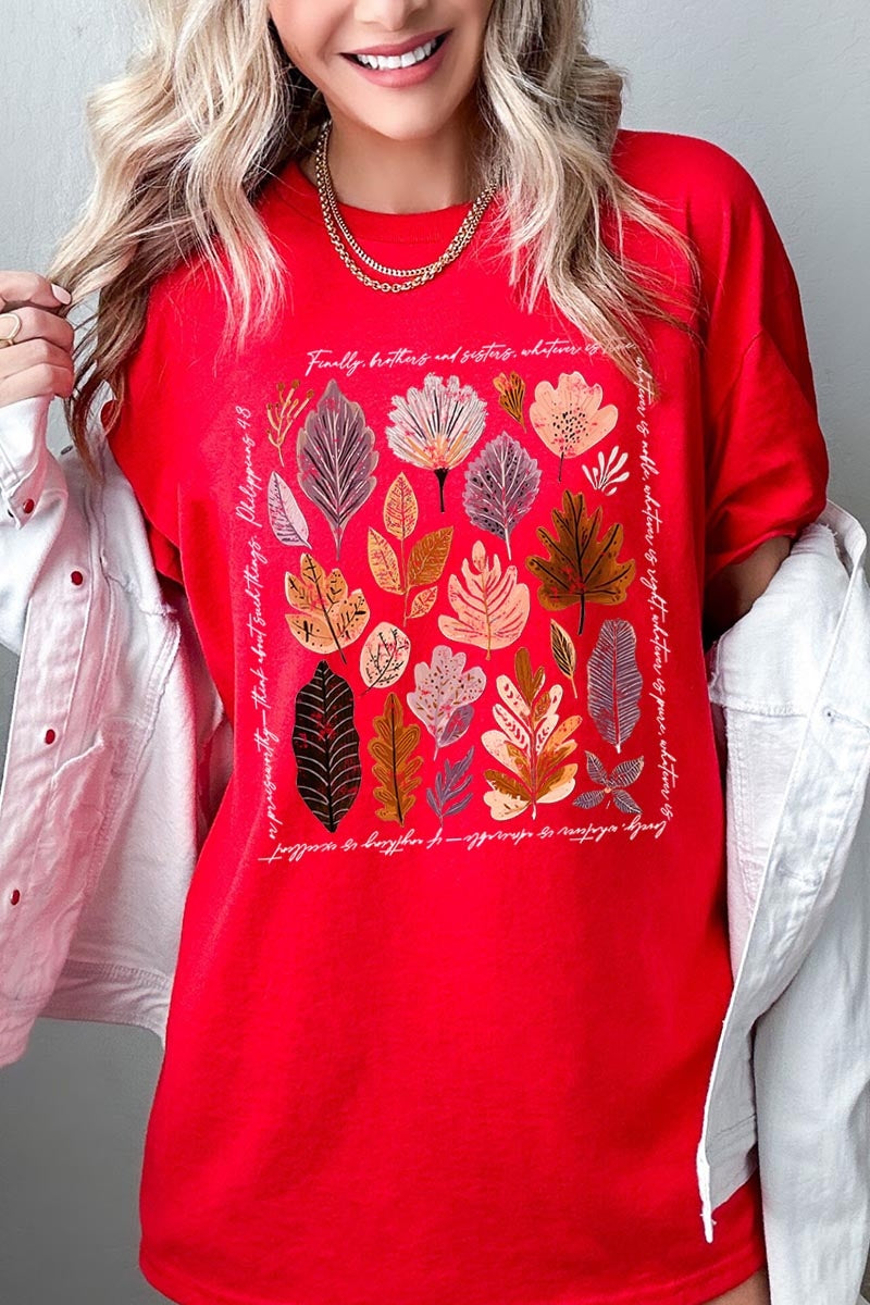 5000-E3147 Christian Fall Graphic Heavy Cotton Tee $9