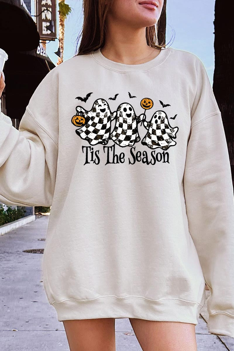 UL180-E3124 Retro Ghosts Graphic Sweatshirt $20