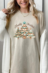 5000P-E3185 Howdy Christmas Graphic Plus Heavy Cotton Tee $12.75