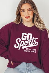 UL180-E3103 Go Sports Graphic Sweatshirt $20
