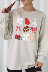 UL240-E3080 Georgia Football Graphic Long Sleeve Tee $13.75