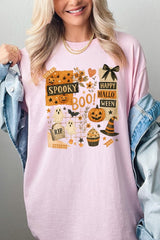 5000-E3084 Halloween collage Graphic Heavy Cotton Tee $9