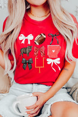 US3001P-E3077 Arkansas Football Graphic Plus Tee $16