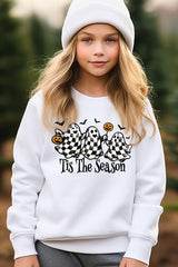 UL180B-E3124Z Retro Ghosts Kids Graphic Sweatshirt $20
