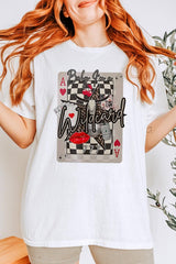 5000P-E3099 Retro Wildcard Graphic Plus Heavy Cotton Tee $12.75