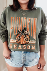 UL180P-E3145 Pumpkin Season Graphic Plus Sweatshirt $25