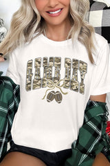 US3001P-E3131 Football Game Day Camo Graphic Plus Tee $16