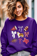 UL180-E3079 Texas Football Graphic Sweatshirt $20
