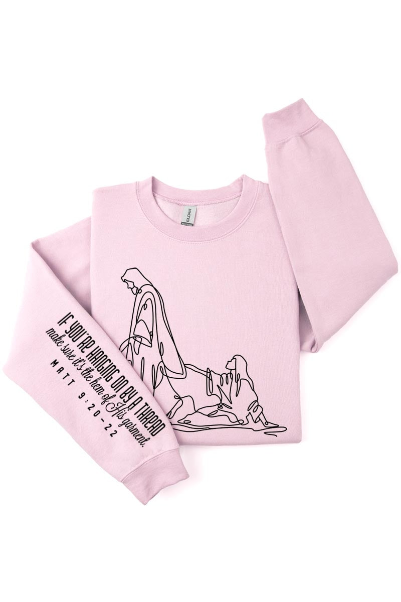 UL180P-E3075FS If Youu2019re Hanging On Graphic Plus Sweatshirt $27