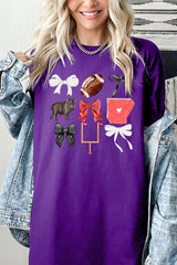 5000P-E3077 Arkansas Football Graphic Plus Heavy Cotton Tee $12.75