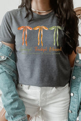 US3001-E3111 Grateful Thankful Blessed Graphic Tee $12.5
