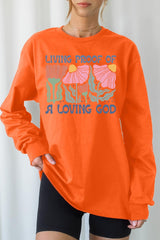 UL240-E3066 Living Proof of a Loving God Long Sleeve Tee $13.75