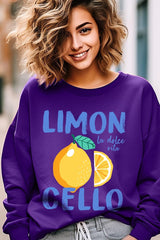 UL180P-E3056 Limoncello Graphic Plus Sweatshirt $25