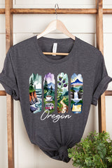US3001P-E3061OR Oregon State Brushstroke Graphic Plus Tee $16