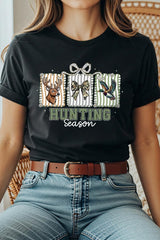 US3001-E3192 Deer & Duck Hunting Season Graphic Tee $12.5