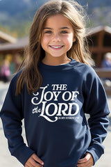 UL180B-E3179Z Joy of the Lord Kids Graphic Sweatshirt $20