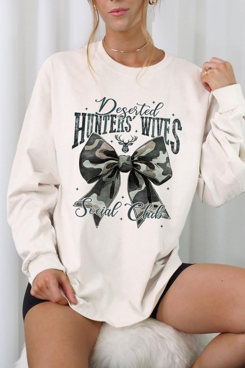 UL240P-E3193 Huntersu2019 Wives Social Club Graphic Plus Long Sleeve Tee $17