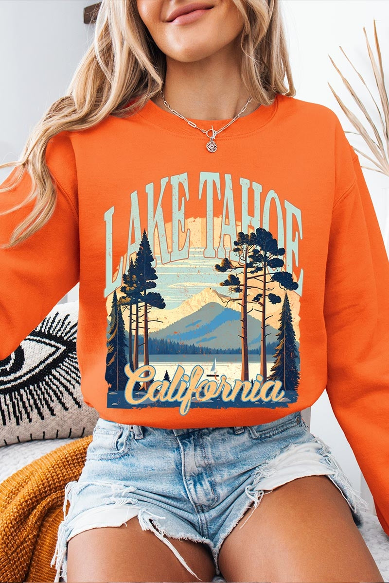 UL180-E3059 Lake Tahoe Graphic Sweatshirt $20