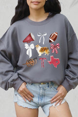 UL180-E3079 Texas Football Graphic Sweatshirt $20