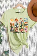 US3001P-E3061AZ Arizona State Brushstroke Graphic Plus Tee $16