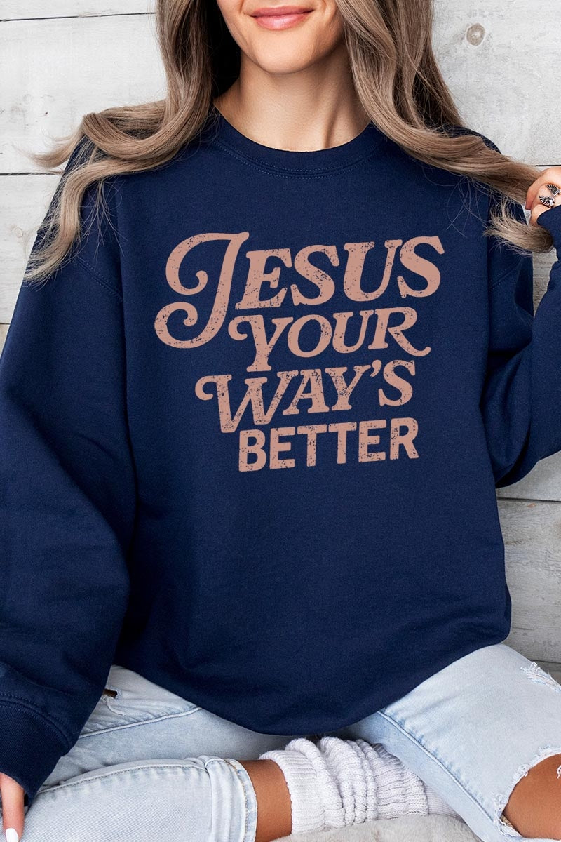 UL180P-E3114 Christian Graphic Plus Sweatshirt $25