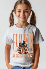 US3001Y-E3145Z Pumpkin Season Kids Graphic Tee $11