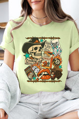US3001-E3096 Vintage Western Collage Graphic Tee $12.5