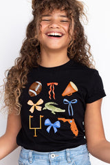 US3001Y-E3078Z Florida Football Kids Graphic Tee $11