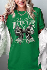 5000P-E3193 Huntersu2019 Wives Social Club Graphic Plus Heavy Cotton Tee $12.75
