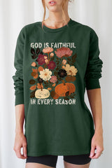 UL240P-E3171 Faithful In Every Season Graphic Plus Long Sleeve Tee $17