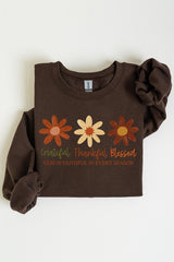 UL180P-E3165 Boho Fall Christian Graphic Plus Sweatshirt $25
