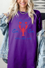 5000-E3069 Cin Cin Lobster Graphic Heavy Cotton Tee $9