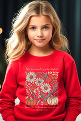UL180B-E3173Z Faith Harvest Kids Graphic Sweatshirt $20