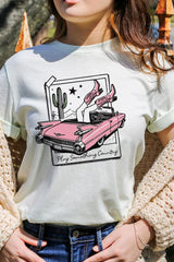 US3001-E3098 Play Something Country Graphic Tee $12.5