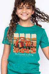 US3001Y-E3172Z Harvest Is Plenty Kids Graphic Tee $11