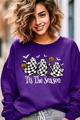 UL180P-E3124 Retro Ghosts Graphic Plus Sweatshirt $25