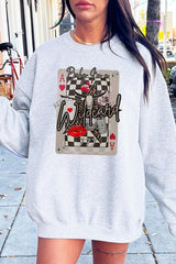 UL180P-E3099 Retro Wildcard Graphic Plus Sweatshirt $25