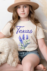 US3001Y-E3060Z Texas Bluebonnet Kids Graphic Tee $11