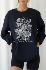 UL240P-E3155 Neutral Thanksgiving Graphic Plus Long Sleeve Tee $17
