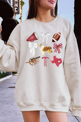 UL180-E3079 Texas Football Graphic Sweatshirt $20