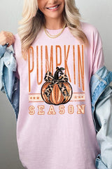 5000P-E3145 Pumpkin Season Graphic Plus Heavy Cotton Tee $12.75