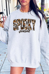 UL180-E3105 Spooky Season Halloween Graphic Sweatshirt $20