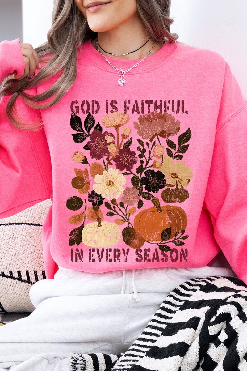 UL180-E3171 Faithful In Every Season Graphic Sweatshirt $20