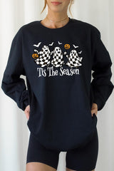 UL240P-E3124 Retro Ghosts Graphic Plus Long Sleeve Tee $17